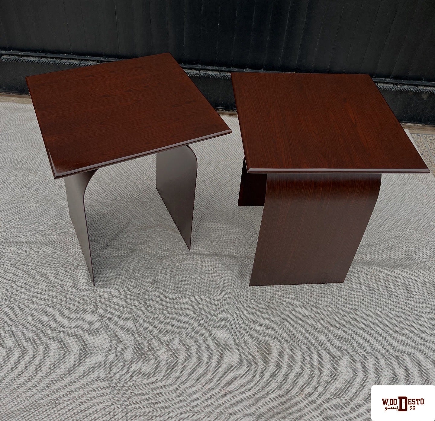 “Sleek “ side tables