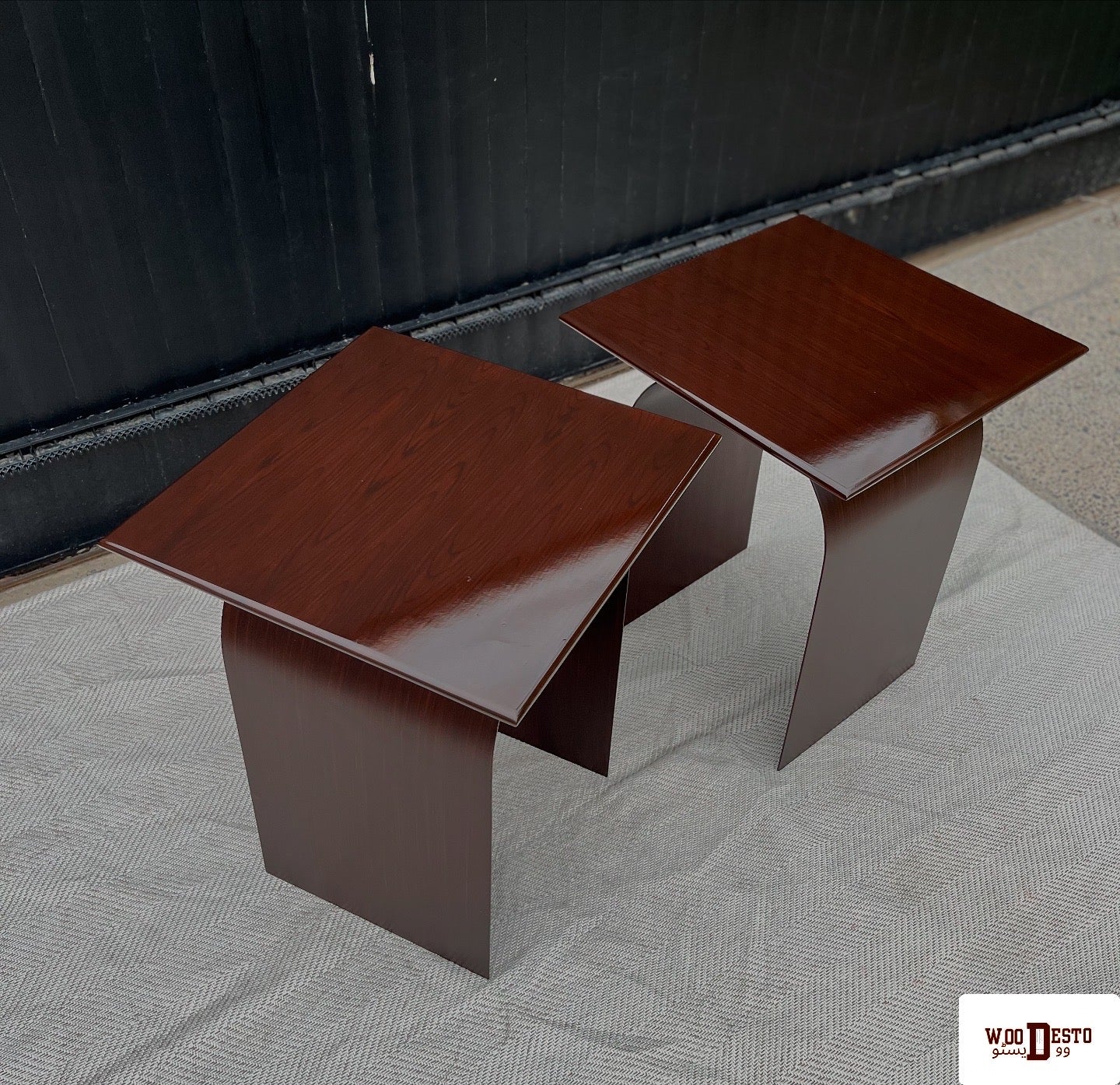 “Sleek “ side tables