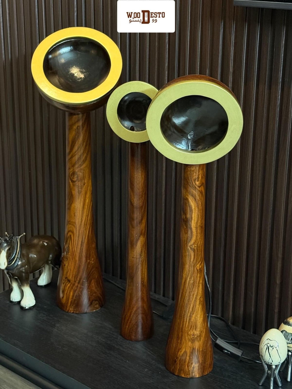 "Luminar Wooden Lamp"